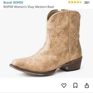 Roper Shay Western Boot Size 10
